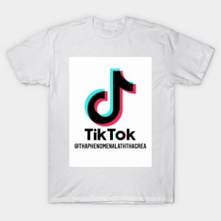 Tha Phenomenal 1 Ath Tha Great TikTok Tee (White) T-Shirt